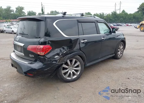 2012 Infiniti Qx56 из США, поврежденный, VIN JN8AZ2NEXC9017208